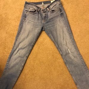 Rag and Bone Dre cropped jeans EUC